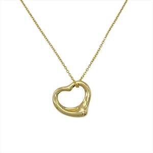 TIFFANY 18k Gold Heart Necklace